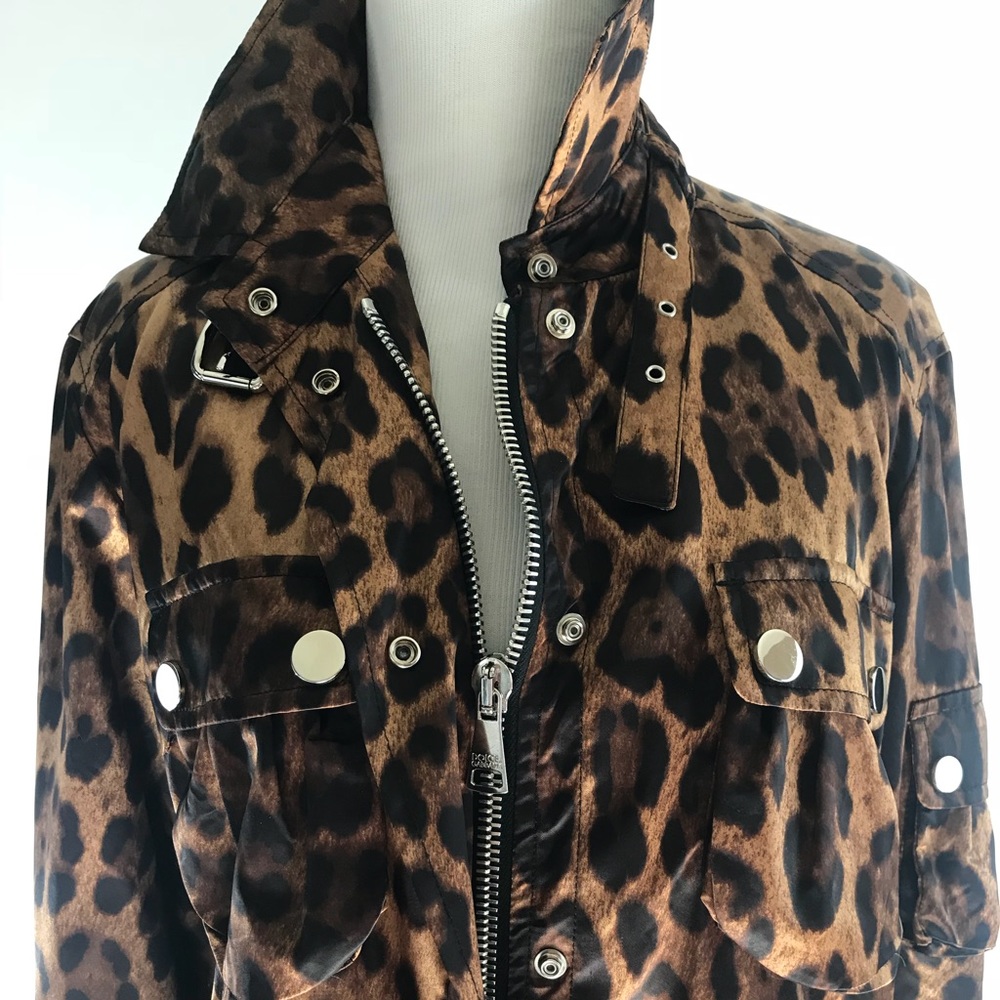 Dolce and Gabbana leopard jacket